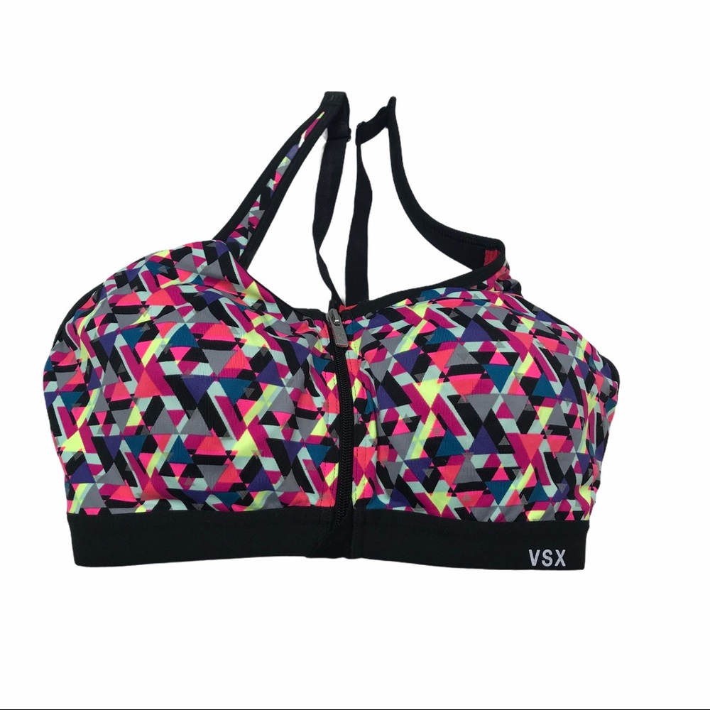VSX Victoria’s Secret Geometric Sports Bra 32C
